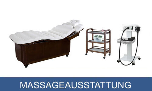 Massageausstattungen bei KF-Cosmetic.