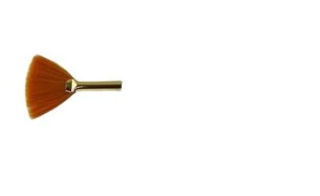 Fächer-Maskenpinsel, Acrylgriff, Toray-Haar 19 cm