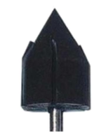 Gummiträger spitze Kappe 5 mm