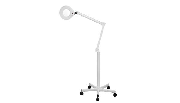 Lupenlampe auf Rollstativ