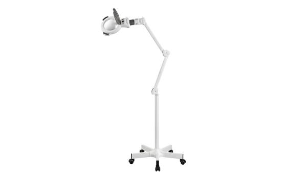 Lupenlampe de Luxe mit Rollstativ