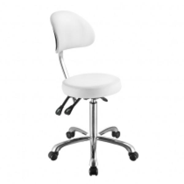 Hocker runder Sitz ergonomische Lehne "Zipp"