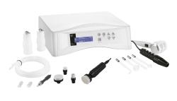Multifunktionsgerät mit 5 Funktionen – Wärme- und Kältehammer, Bürsten, Vakuum, Spray und Hochfrequenz